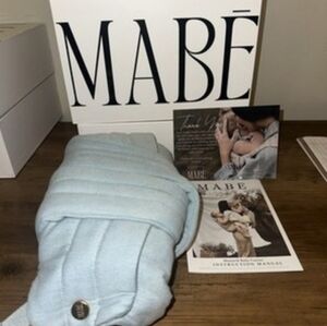 MABE Light Blue Quilted Bag